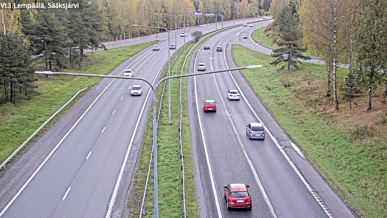 Kelikamerat Kuva Tie 3 Lempäälä, Sääksjärvi, Lempäälä, Pirkanmaa