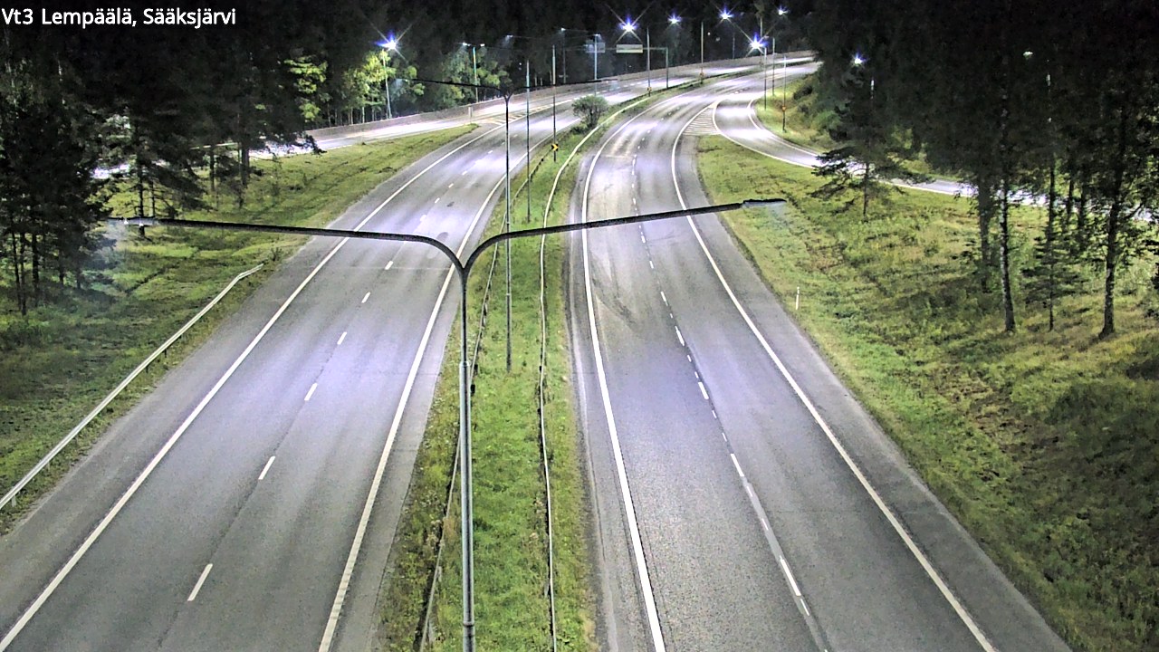 Weather Camera Image Road 3 Lempäälä, Sääksjärvi, Lempäälä, Pirkanmaa