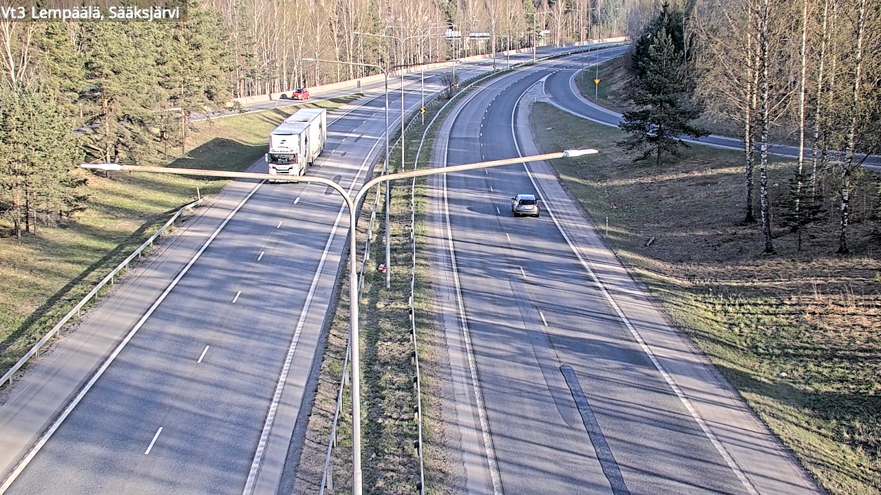 Kelikamerat Kuva Tie 3 Lempäälä, Sääksjärvi, Lempäälä, Pirkanmaa