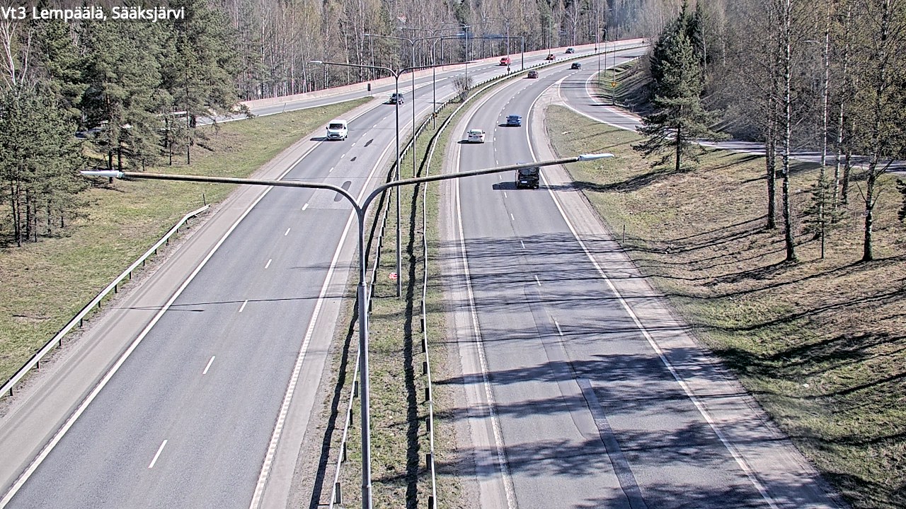 Kelikamerat Kuva Tie 3 Lempäälä, Sääksjärvi, Lempäälä, Pirkanmaa