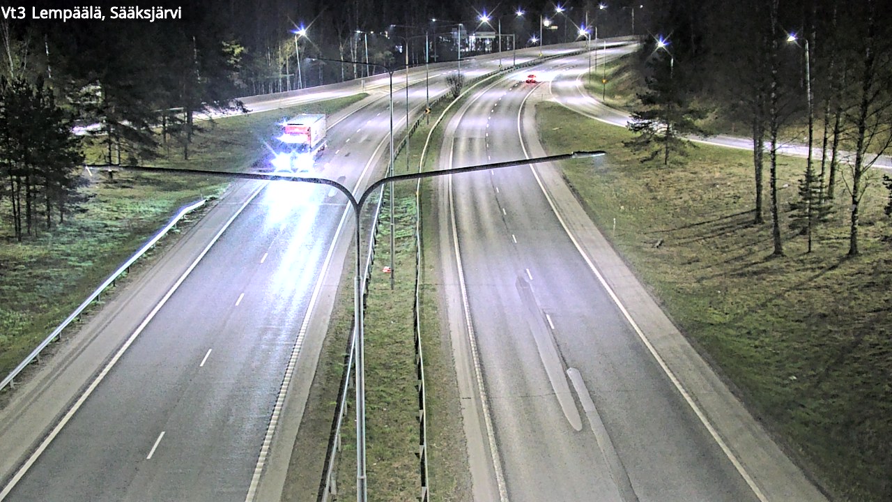 Weather Camera Image Road 3 Lempäälä, Sääksjärvi, Lempäälä, Pirkanmaa