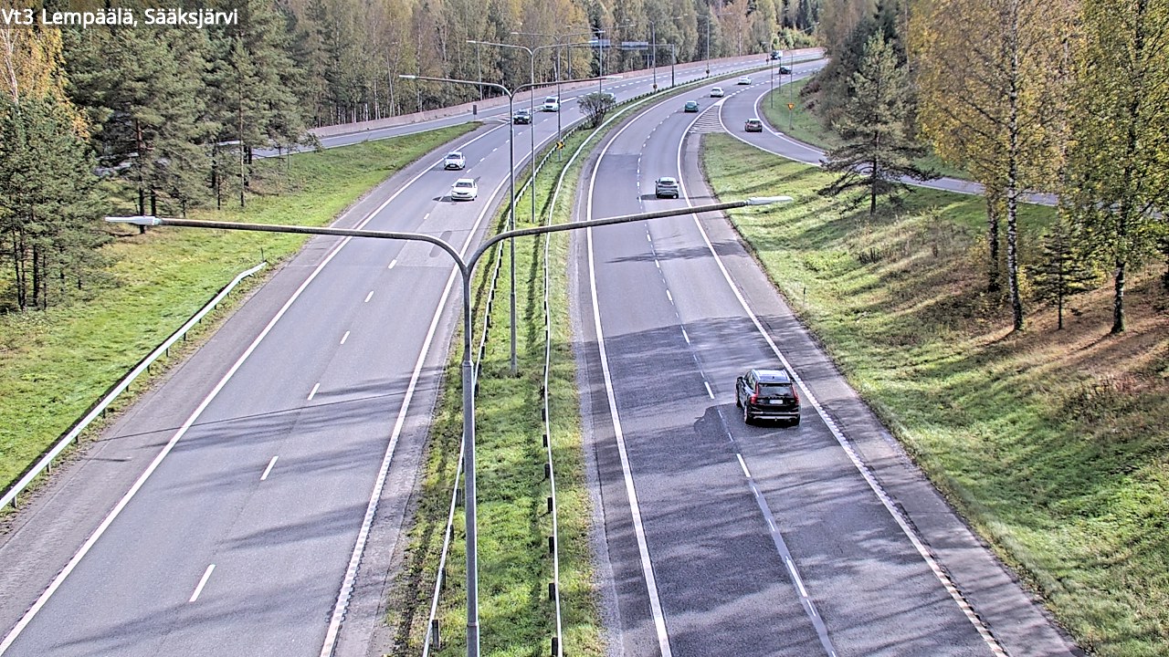 Kelikamerat Kuva Tie 3 Lempäälä, Sääksjärvi, Lempäälä, Pirkanmaa