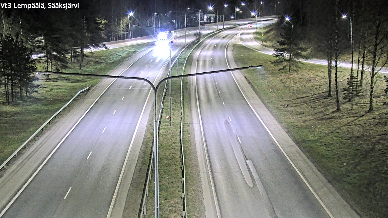Weather Camera Image Road 3 Lempäälä, Sääksjärvi, Lempäälä, Pirkanmaa