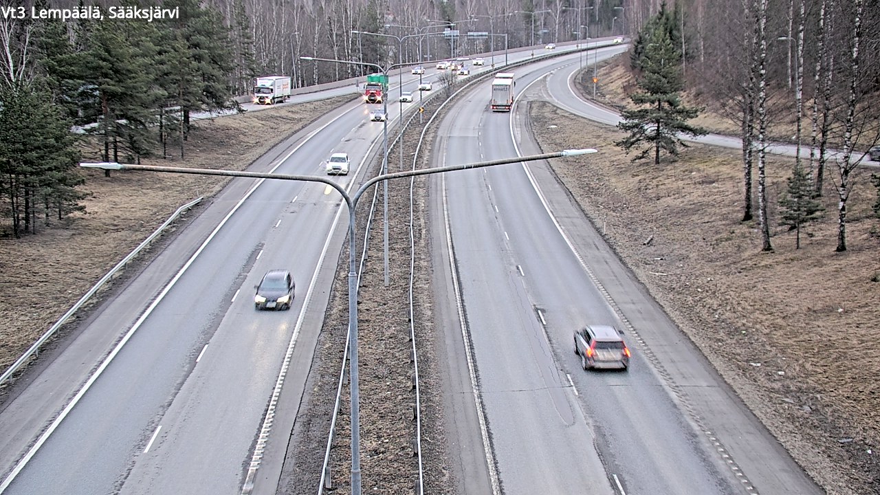 Kelikamerat Kuva Tie 3 Lempäälä, Sääksjärvi, Lempäälä, Pirkanmaa