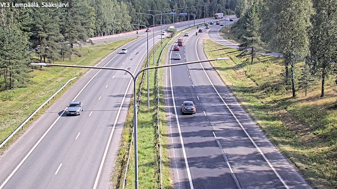 Weather Camera Image Road 3 Lempäälä, Sääksjärvi, Lempäälä, Pirkanmaa
