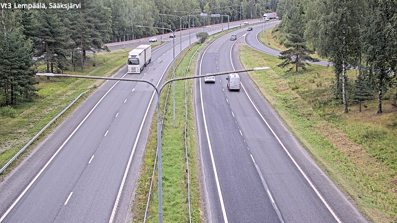 Kelikamerat Kuva Tie 3 Lempäälä, Sääksjärvi, Lempäälä, Pirkanmaa