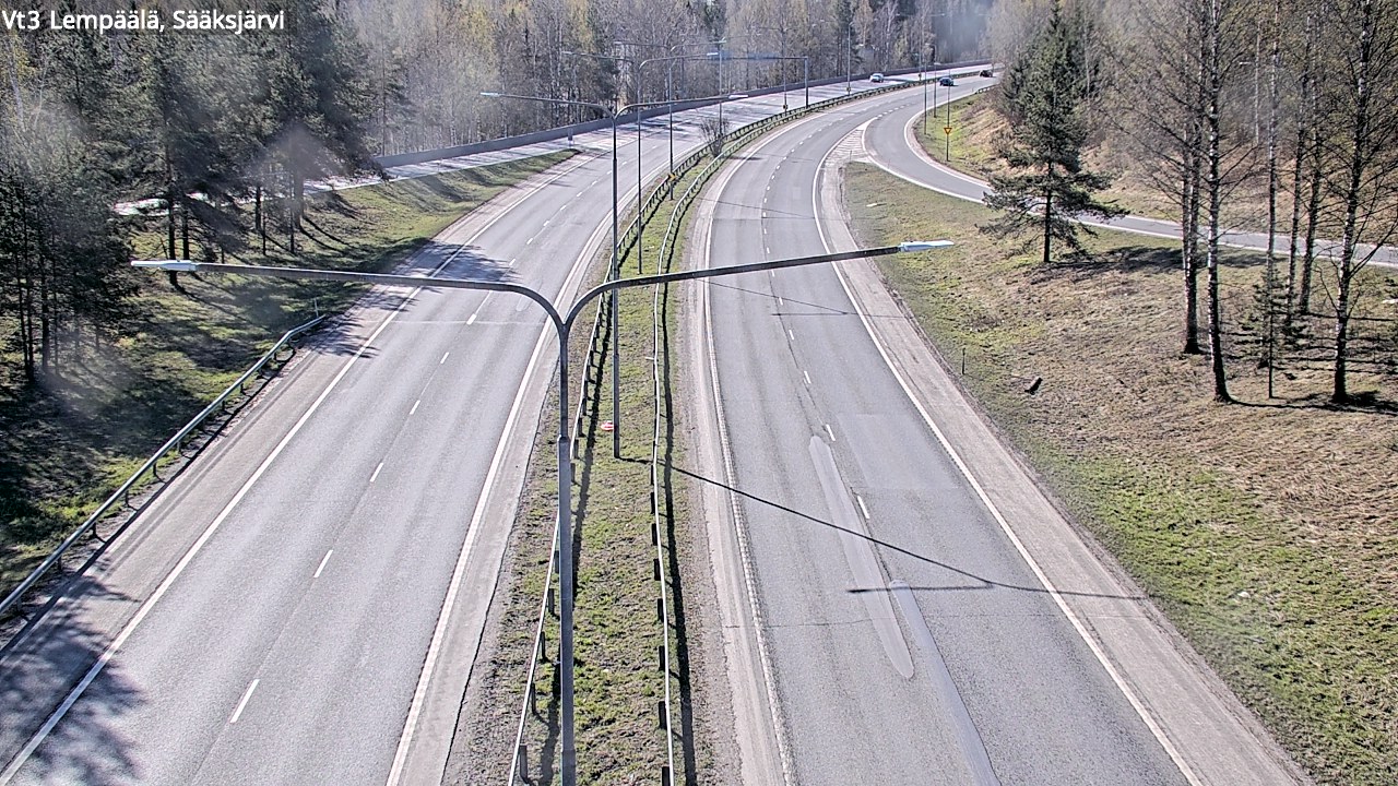 Kelikamerat Kuva Tie 3 Lempäälä, Sääksjärvi, Lempäälä, Pirkanmaa
