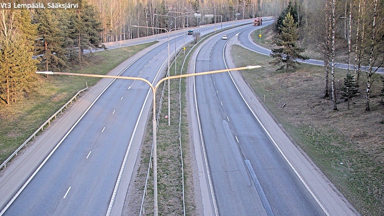 Kelikamerat Kuva Tie 3 Lempäälä, Sääksjärvi, Lempäälä, Pirkanmaa