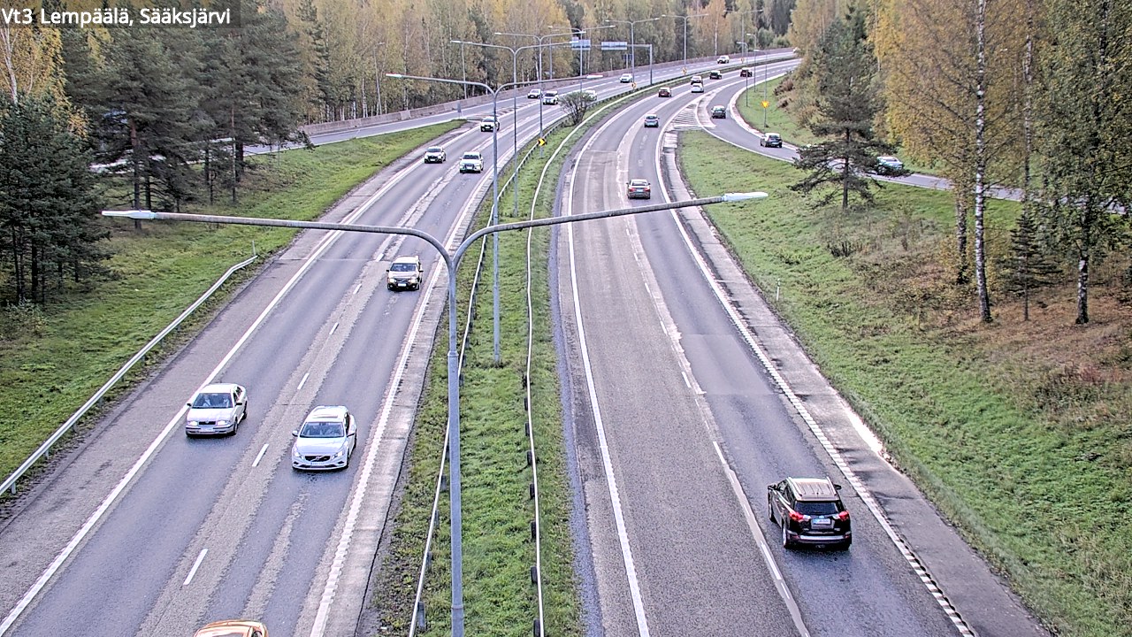 Kelikamerat Kuva Tie 3 Lempäälä, Sääksjärvi, Lempäälä, Pirkanmaa