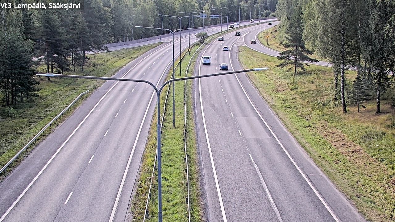 Weather Camera Image Road 3 Lempäälä, Sääksjärvi, Lempäälä, Pirkanmaa