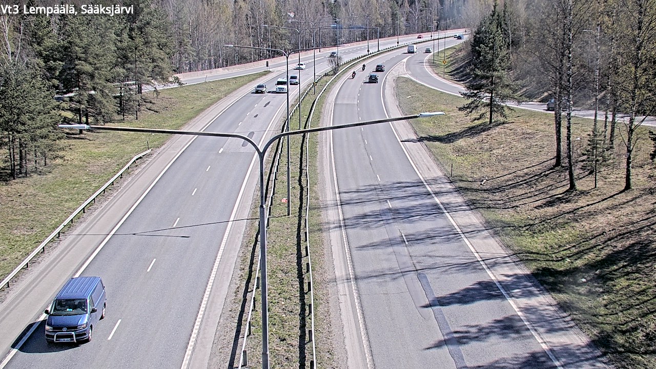 Kelikamerat Kuva Tie 3 Lempäälä, Sääksjärvi, Lempäälä, Pirkanmaa