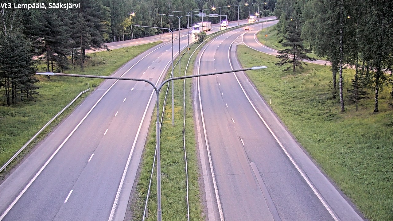 Kelikamerat Kuva Tie 3 Lempäälä, Sääksjärvi, Lempäälä, Pirkanmaa