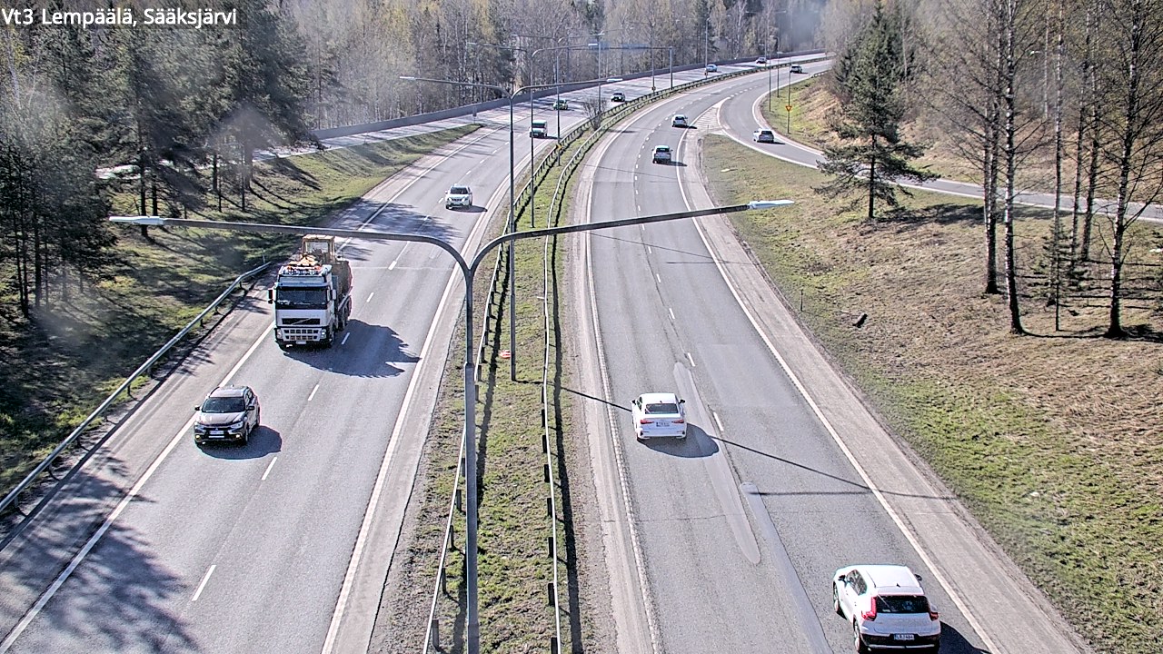 Kelikamerat Kuva Tie 3 Lempäälä, Sääksjärvi, Lempäälä, Pirkanmaa