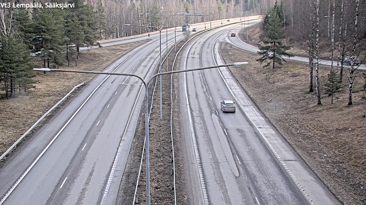 Weather Camera Image Road 3 Lempäälä, Sääksjärvi, Lempäälä, Pirkanmaa