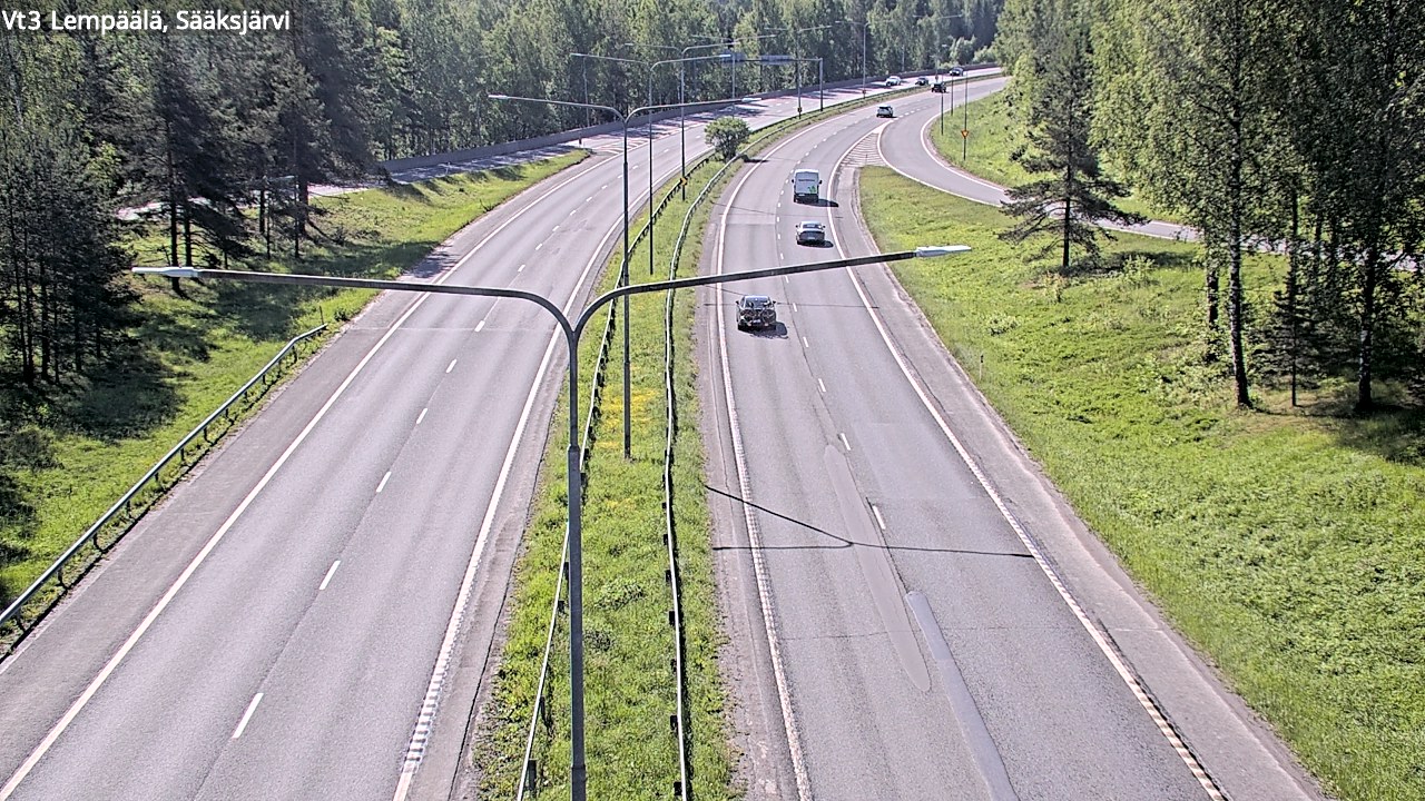 Kelikamerat Kuva Tie 3 Lempäälä, Sääksjärvi, Lempäälä, Pirkanmaa