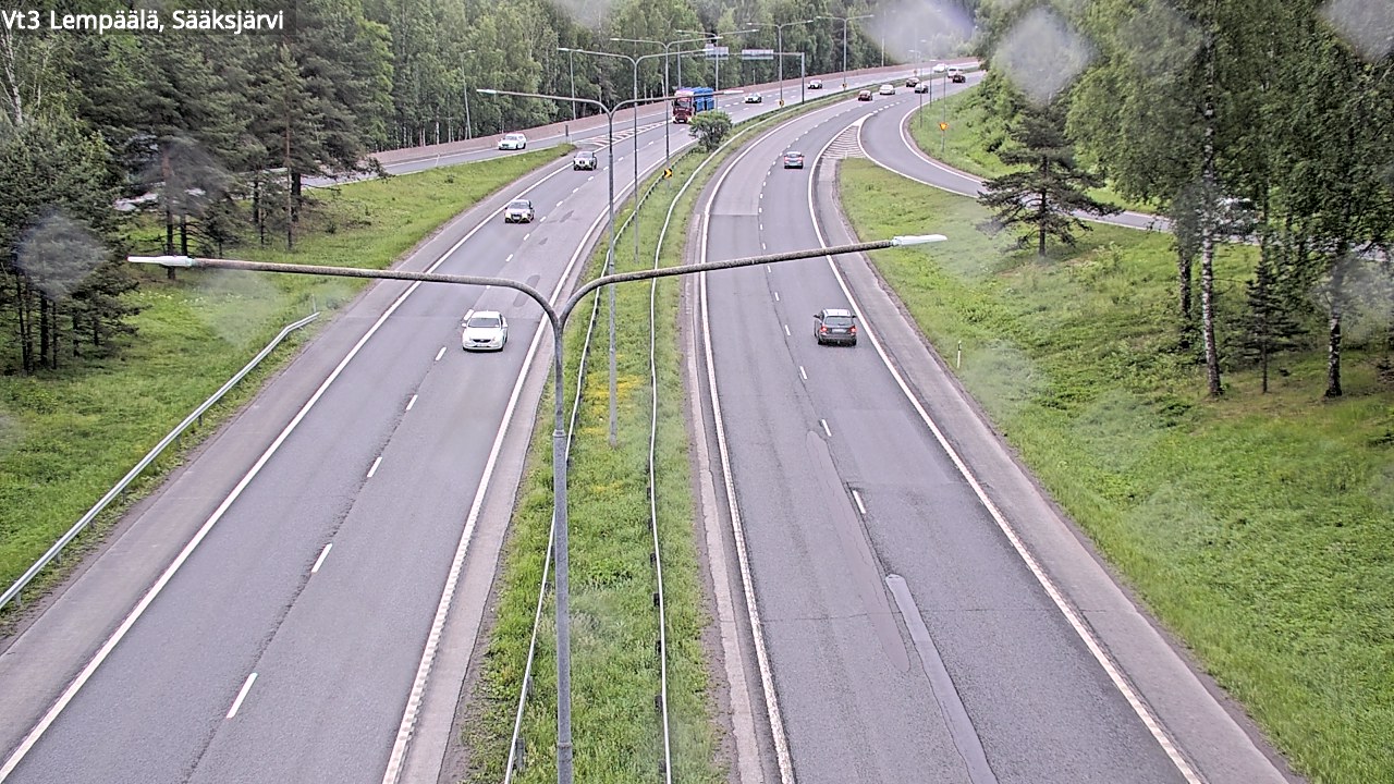 Kelikamerat Kuva Tie 3 Lempäälä, Sääksjärvi, Lempäälä, Pirkanmaa