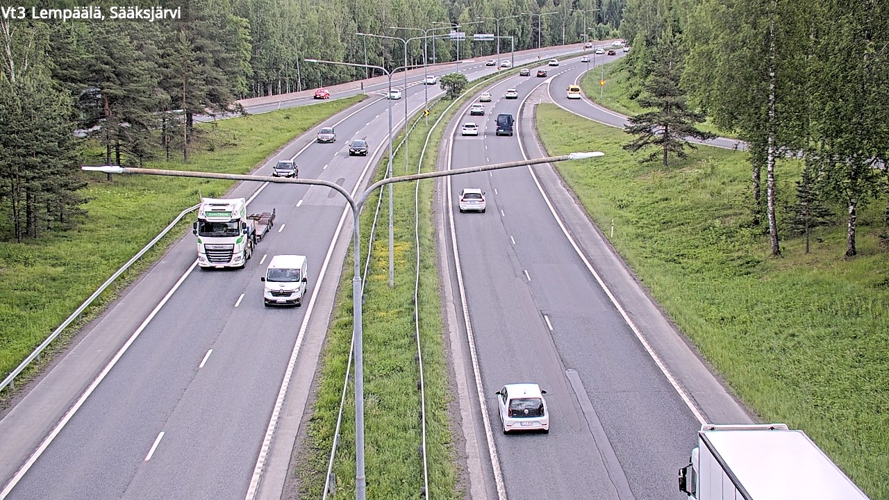 Kelikamerat Kuva Tie 3 Lempäälä, Sääksjärvi, Lempäälä, Pirkanmaa