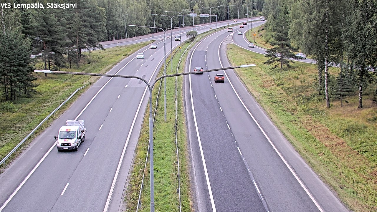Weather Camera Image Road 3 Lempäälä, Sääksjärvi, Lempäälä, Pirkanmaa