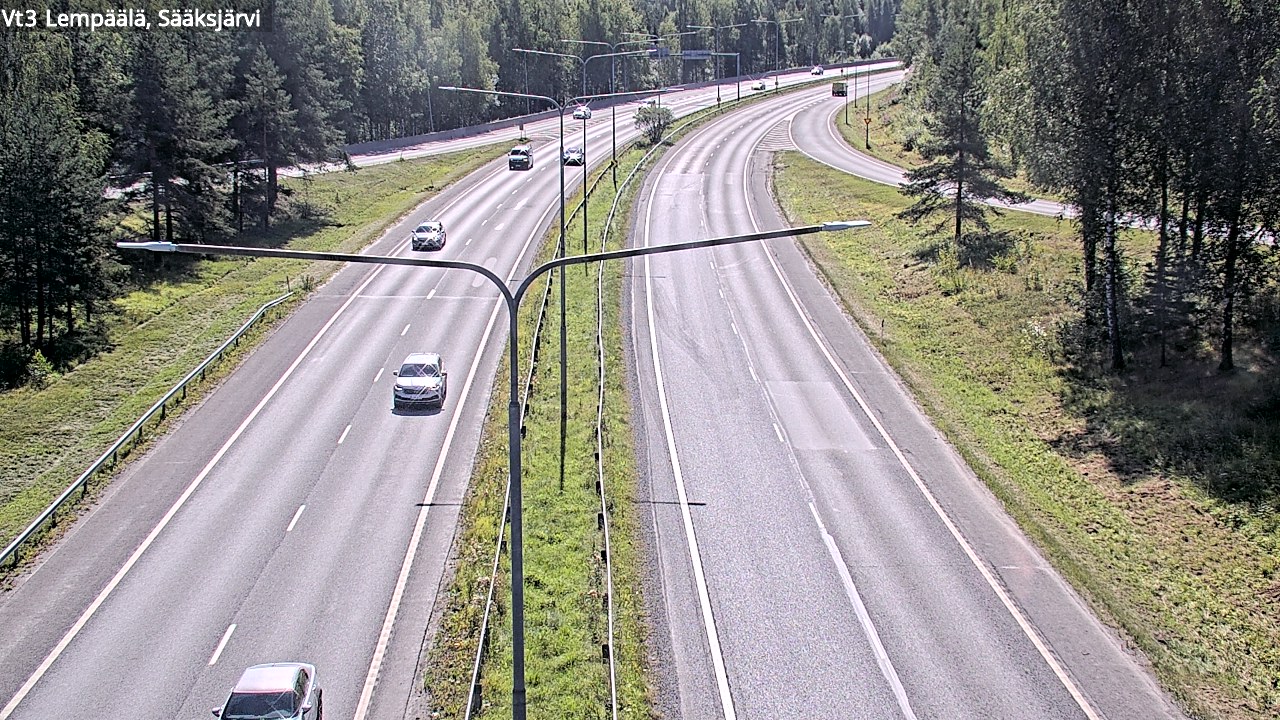 Weather Camera Image Road 3 Lempäälä, Sääksjärvi, Lempäälä, Pirkanmaa