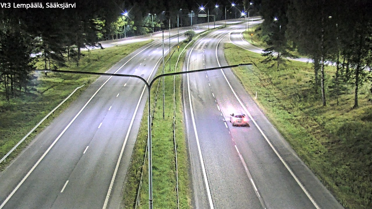 Weather Camera Image Road 3 Lempäälä, Sääksjärvi, Lempäälä, Pirkanmaa