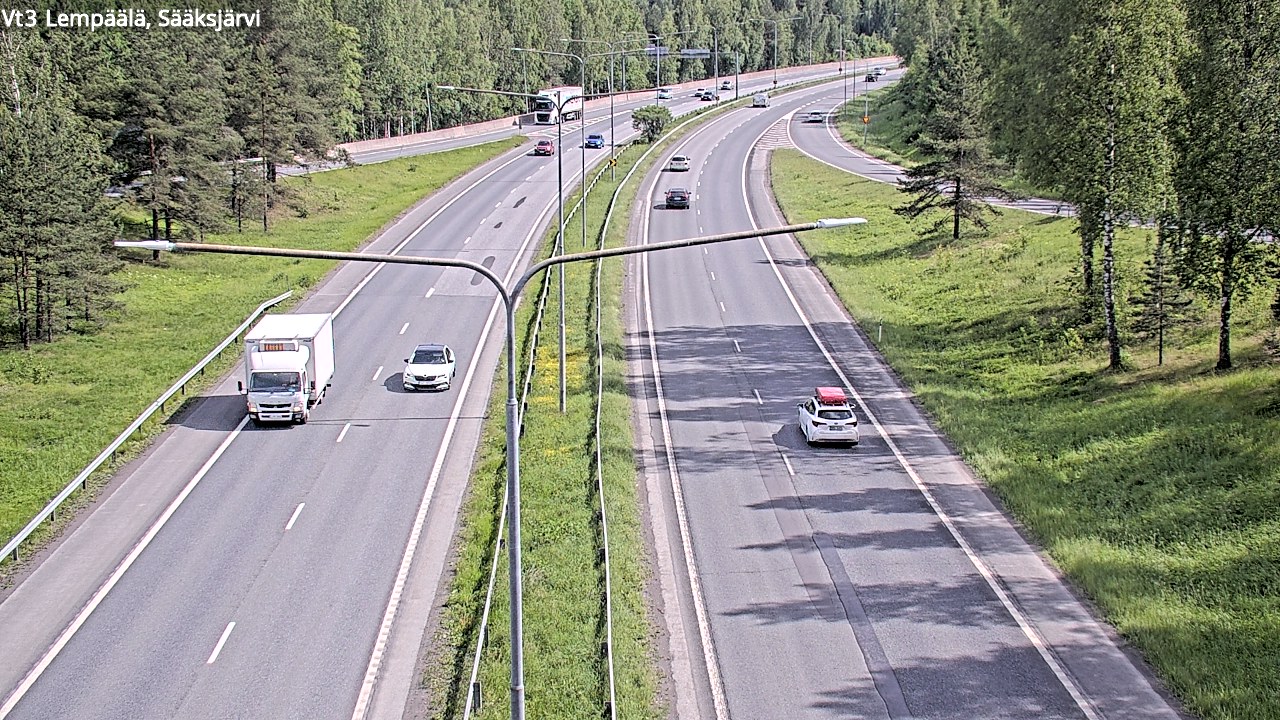 Kelikamerat Kuva Tie 3 Lempäälä, Sääksjärvi, Lempäälä, Pirkanmaa