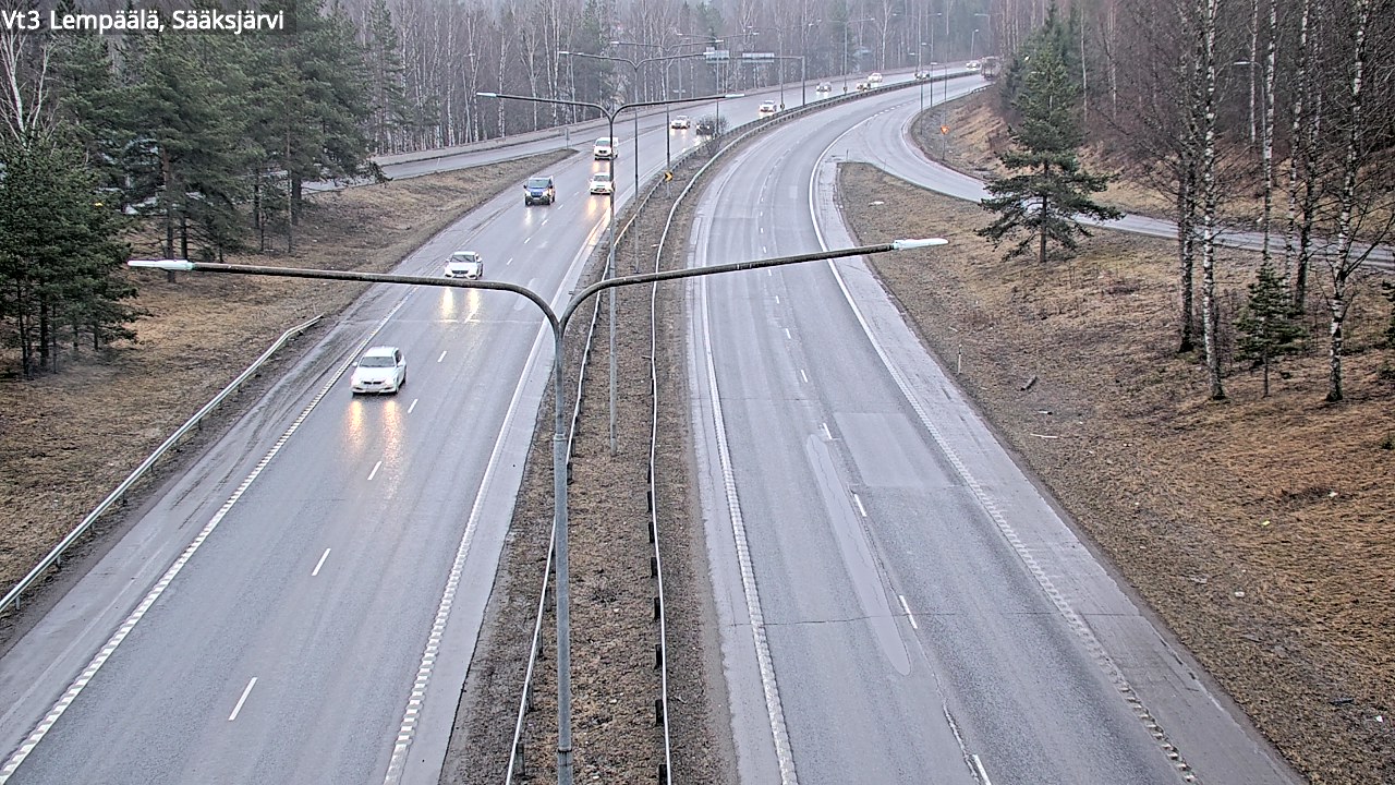 Kelikamerat Kuva Tie 3 Lempäälä, Sääksjärvi, Lempäälä, Pirkanmaa