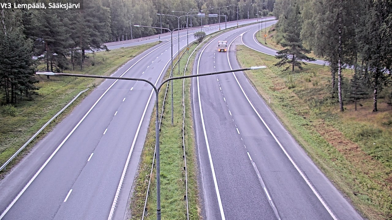 Weather Camera Image Road 3 Lempäälä, Sääksjärvi, Lempäälä, Pirkanmaa