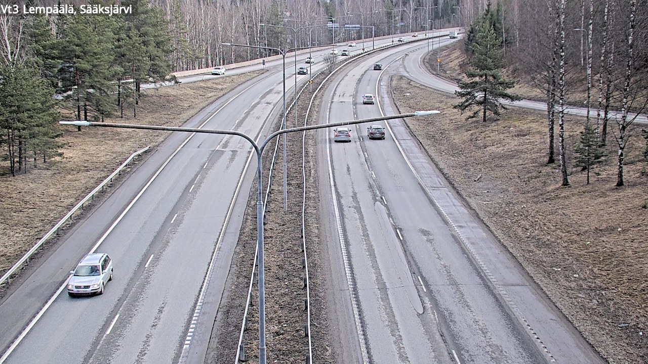 Weather Camera Image Road 3 Lempäälä, Sääksjärvi, Lempäälä, Pirkanmaa