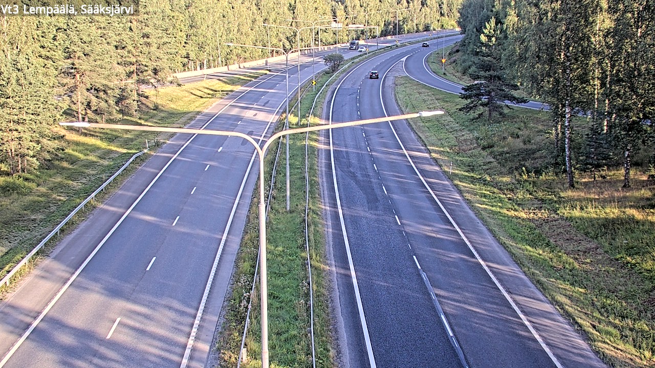Weather Camera Image Road 3 Lempäälä, Sääksjärvi, Lempäälä, Pirkanmaa