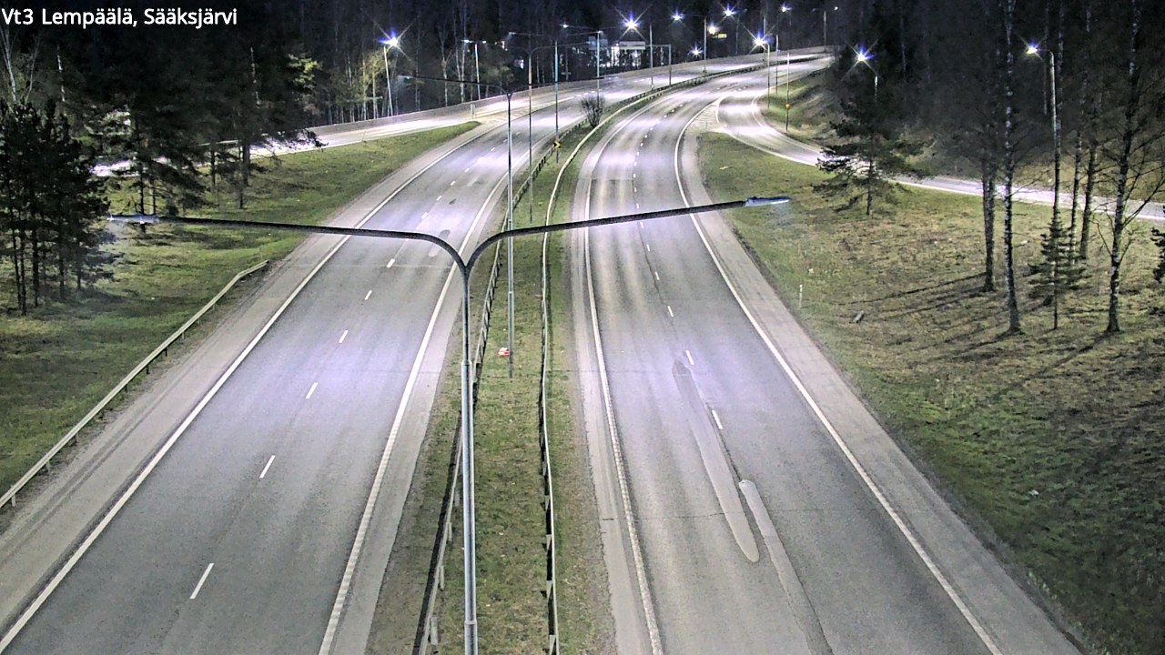 Weather Camera Image Road 3 Lempäälä, Sääksjärvi, Lempäälä, Pirkanmaa