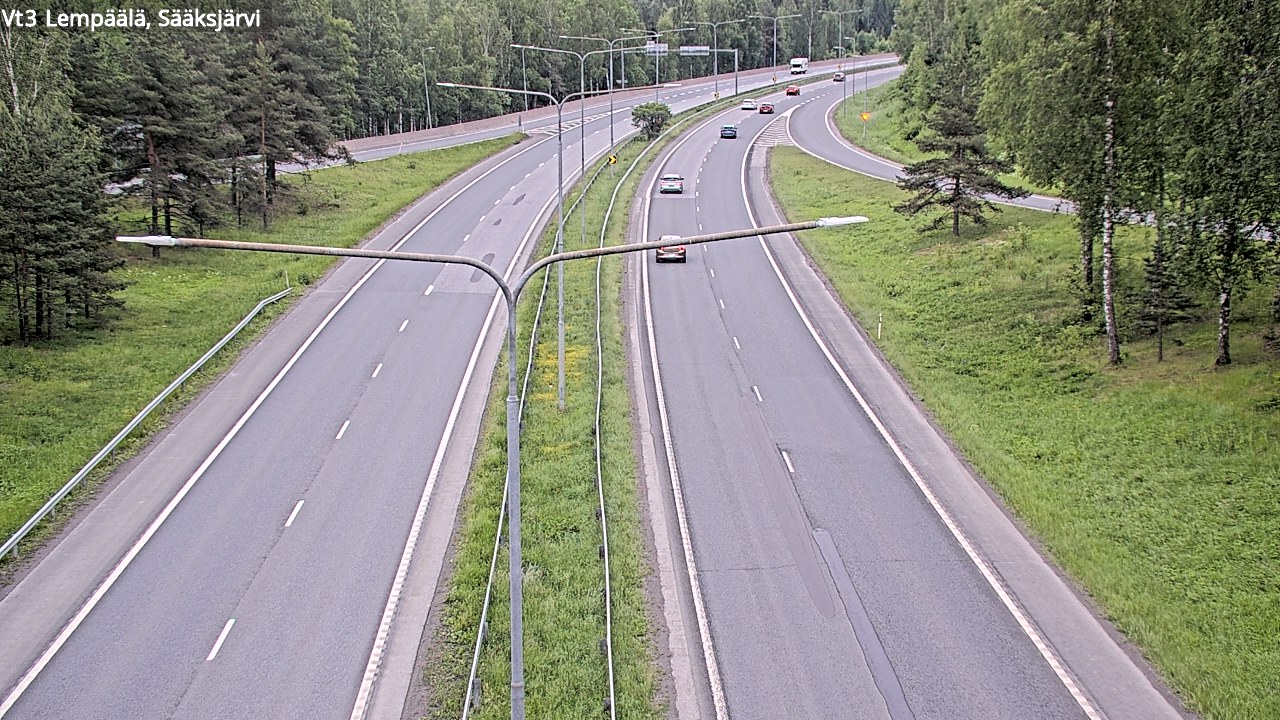 Kelikamerat Kuva Tie 3 Lempäälä, Sääksjärvi, Lempäälä, Pirkanmaa