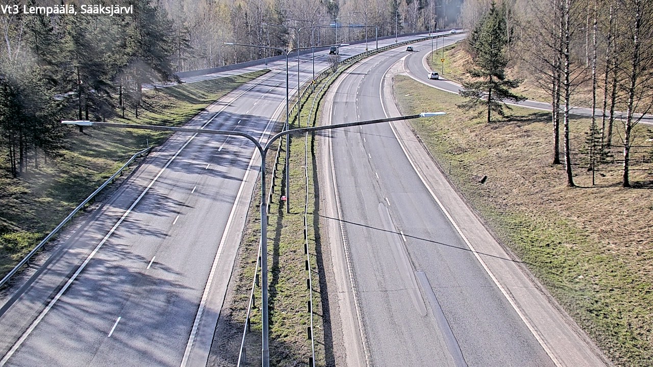 Kelikamerat Kuva Tie 3 Lempäälä, Sääksjärvi, Lempäälä, Pirkanmaa