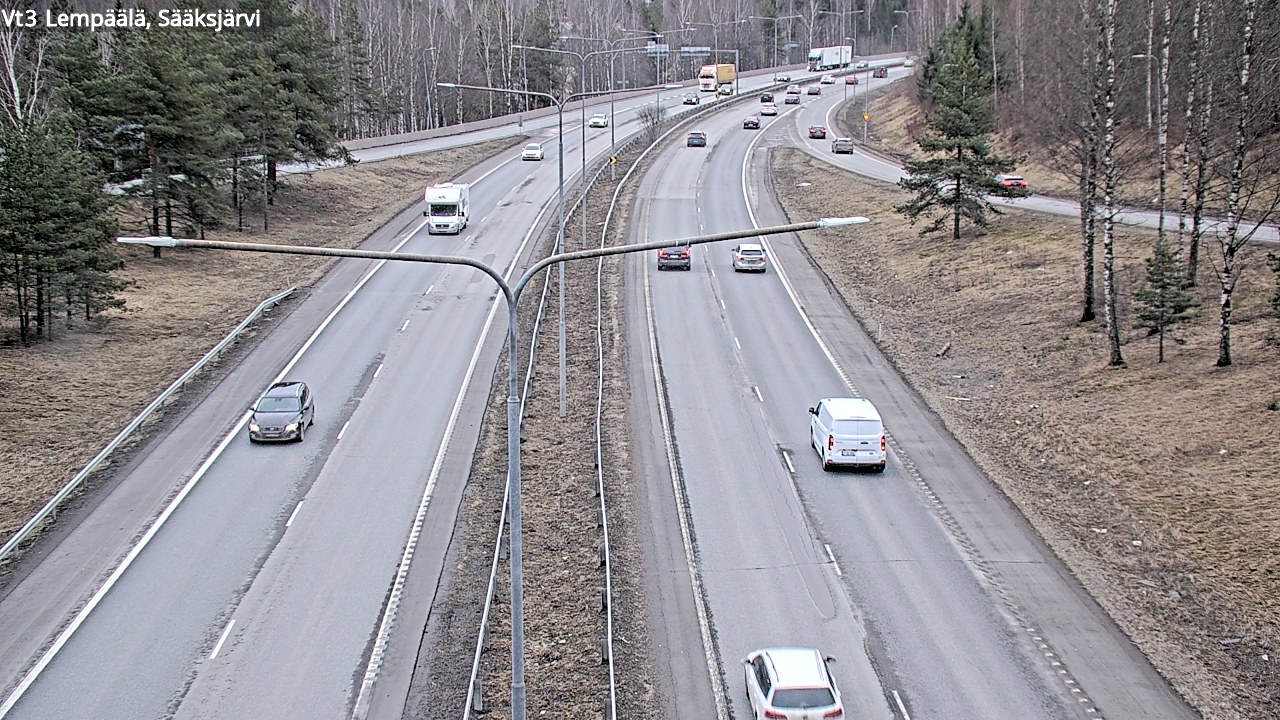 Kelikamerat Kuva Tie 3 Lempäälä, Sääksjärvi, Lempäälä, Pirkanmaa