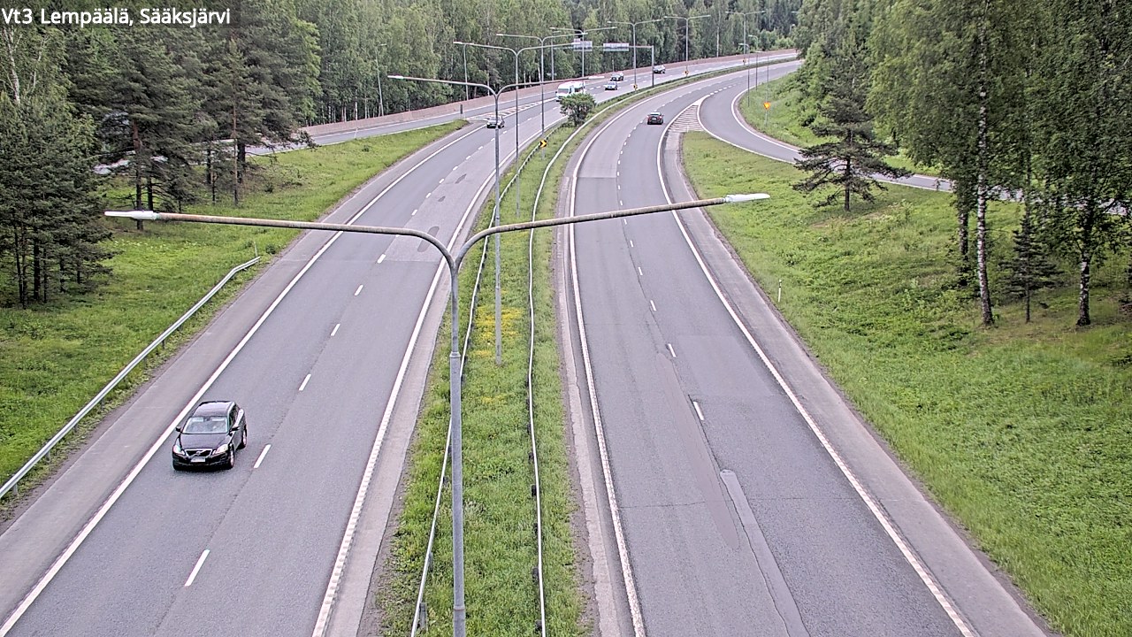 Kelikamerat Kuva Tie 3 Lempäälä, Sääksjärvi, Lempäälä, Pirkanmaa