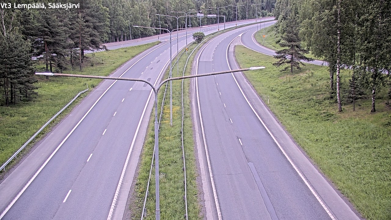 Kelikamerat Kuva Tie 3 Lempäälä, Sääksjärvi, Lempäälä, Pirkanmaa
