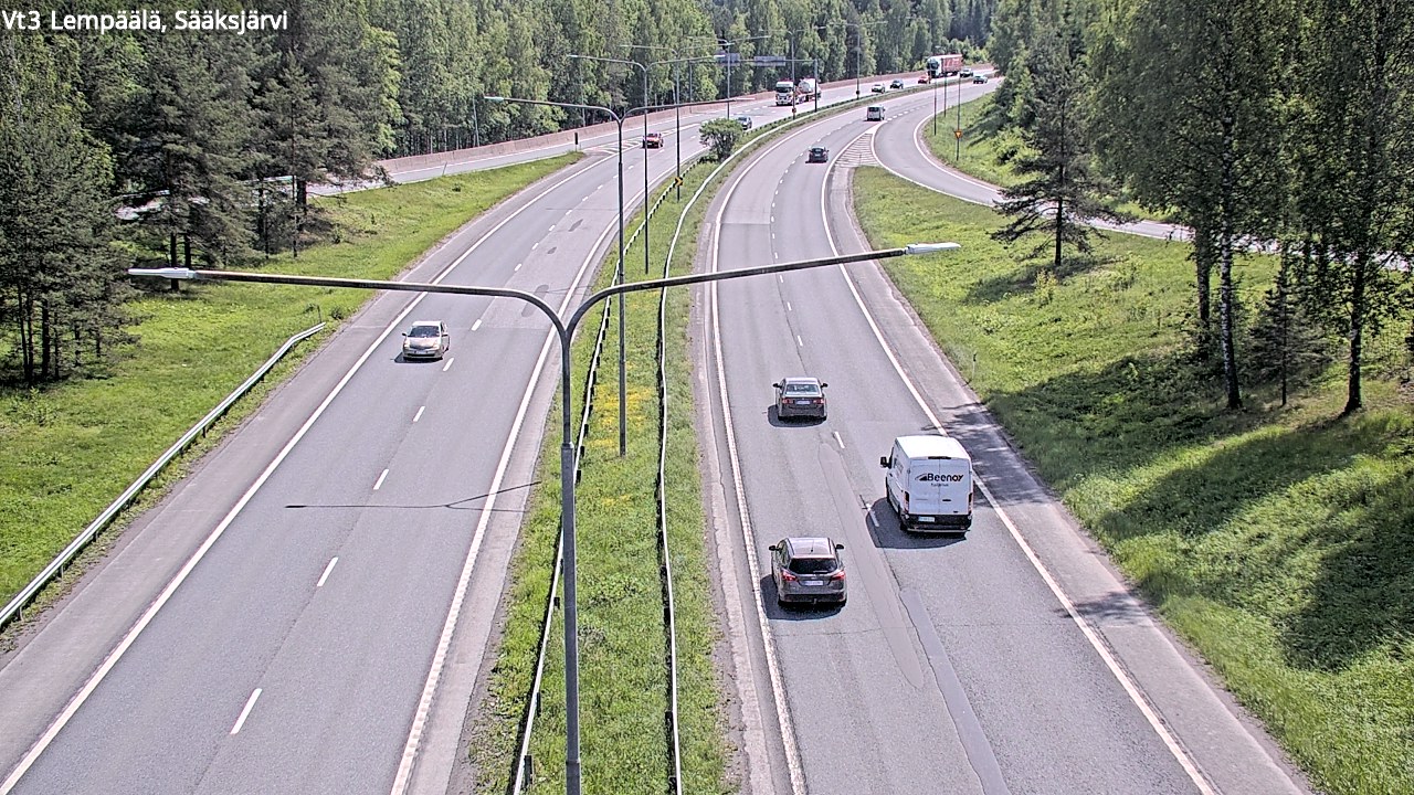 Kelikamerat Kuva Tie 3 Lempäälä, Sääksjärvi, Lempäälä, Pirkanmaa