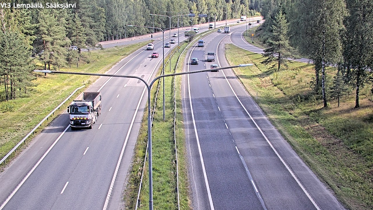 Weather Camera Image Road 3 Lempäälä, Sääksjärvi, Lempäälä, Pirkanmaa