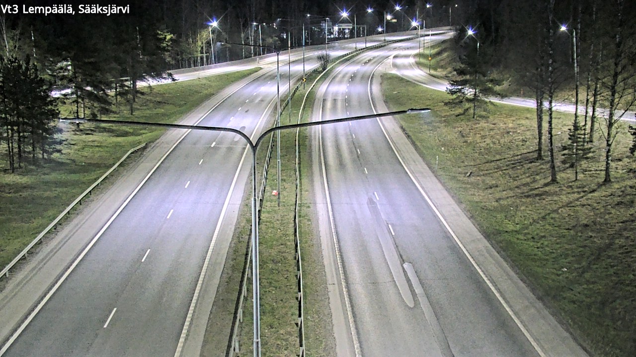 Weather Camera Image Road 3 Lempäälä, Sääksjärvi, Lempäälä, Pirkanmaa