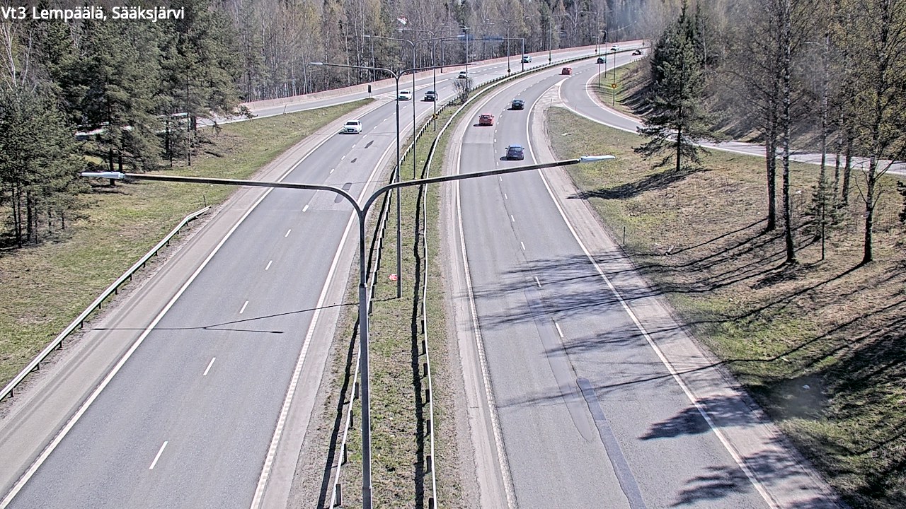 Kelikamerat Kuva Tie 3 Lempäälä, Sääksjärvi, Lempäälä, Pirkanmaa