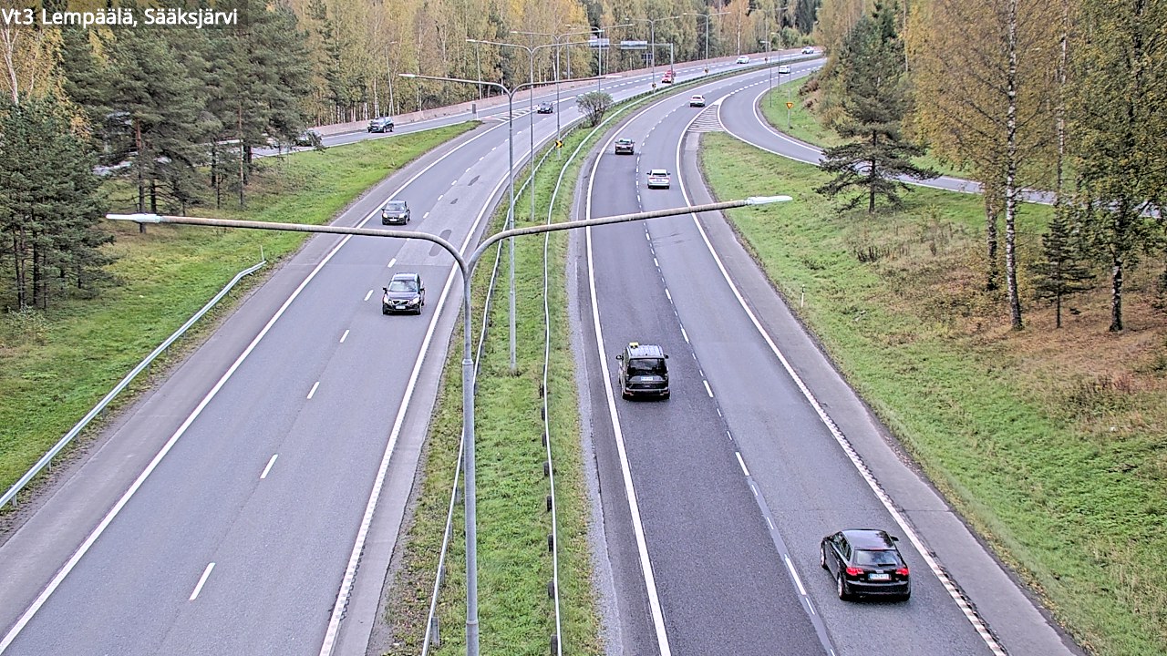 Kelikamerat Kuva Tie 3 Lempäälä, Sääksjärvi, Lempäälä, Pirkanmaa