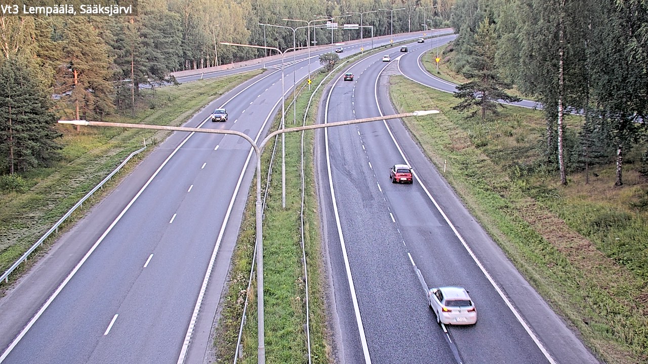 Weather Camera Image Road 3 Lempäälä, Sääksjärvi, Lempäälä, Pirkanmaa