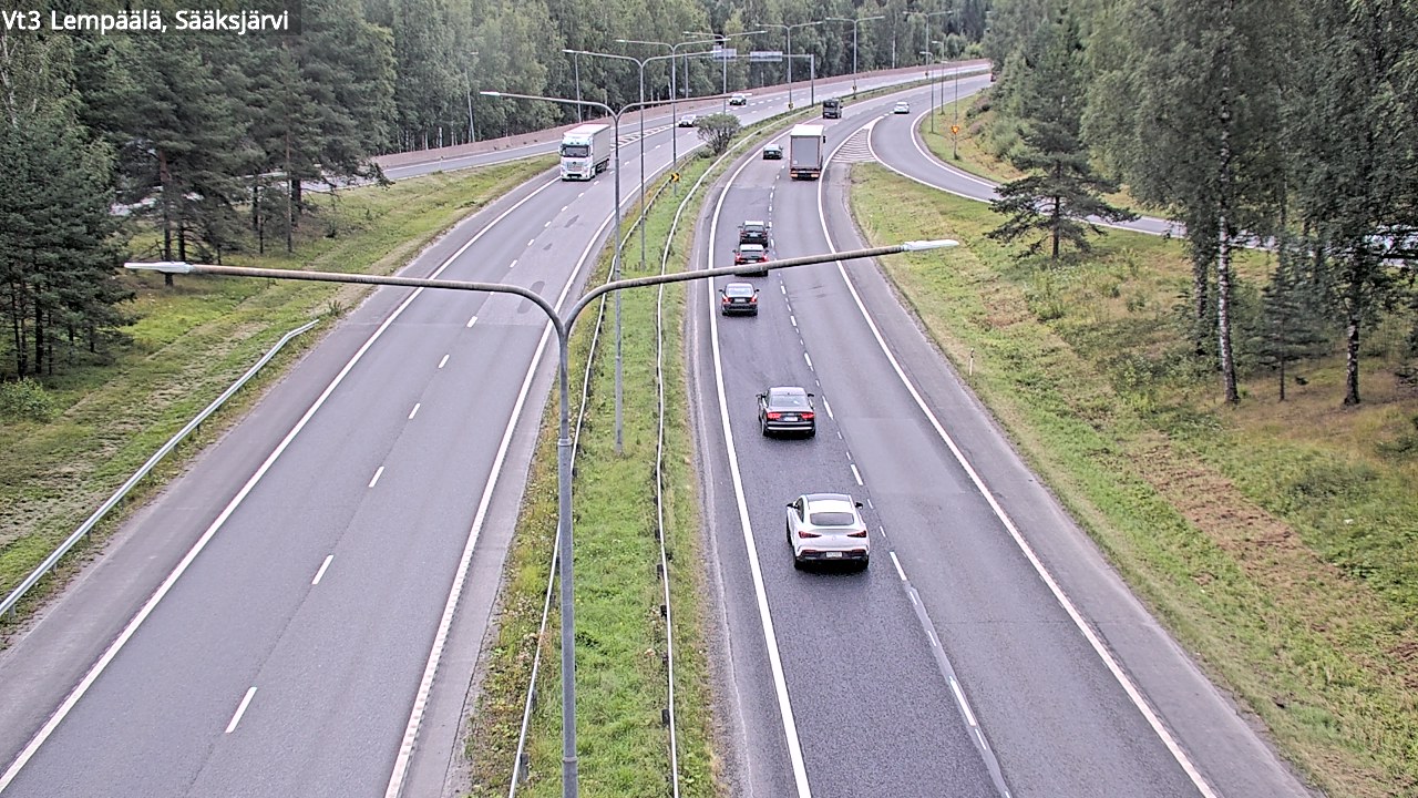 Kelikamerat Kuva Tie 3 Lempäälä, Sääksjärvi, Lempäälä, Pirkanmaa