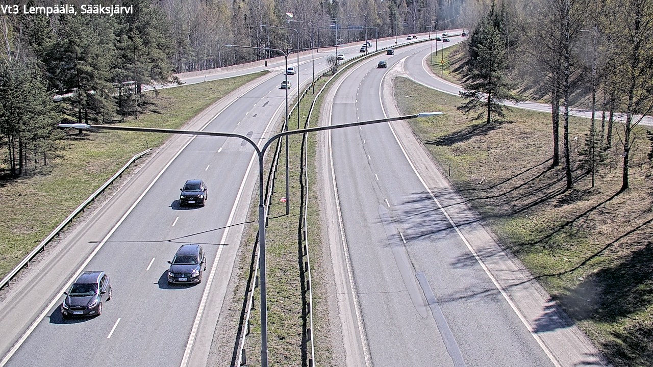 Kelikamerat Kuva Tie 3 Lempäälä, Sääksjärvi, Lempäälä, Pirkanmaa