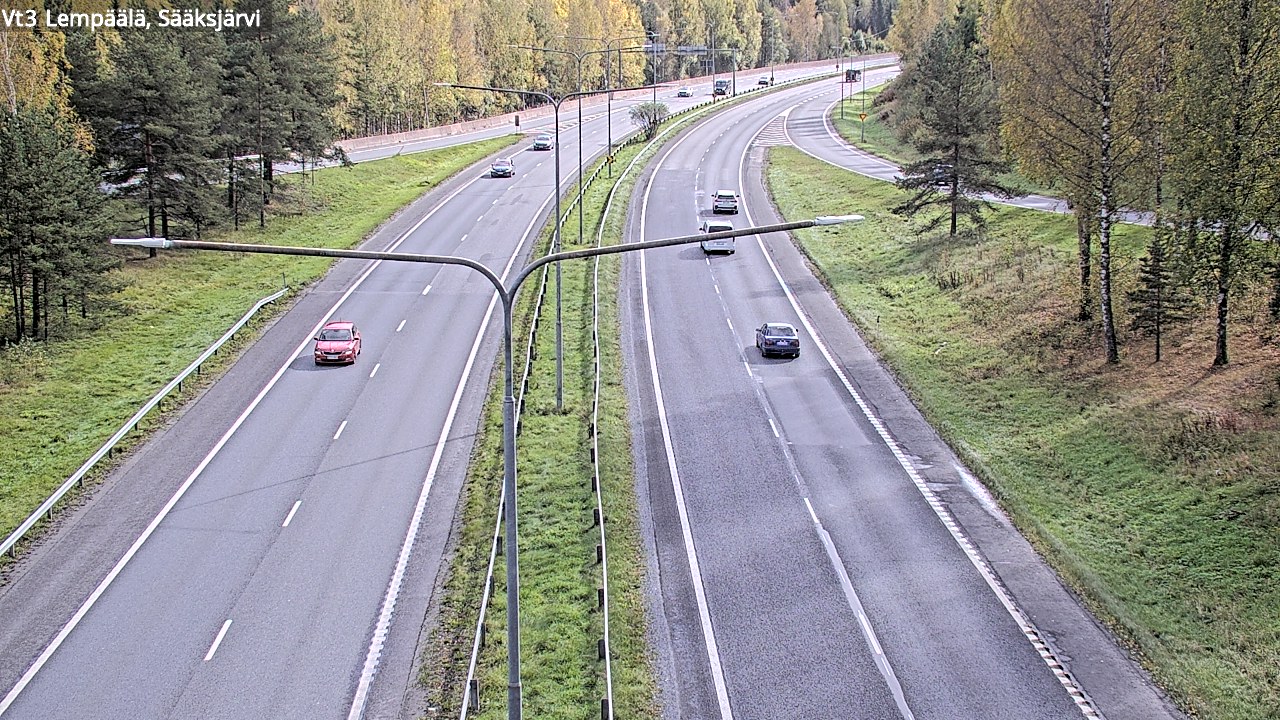 Kelikamerat Kuva Tie 3 Lempäälä, Sääksjärvi, Lempäälä, Pirkanmaa