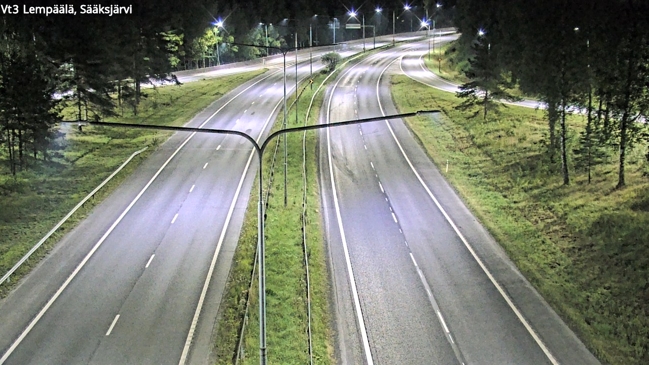 Weather Camera Image Road 3 Lempäälä, Sääksjärvi, Lempäälä, Pirkanmaa