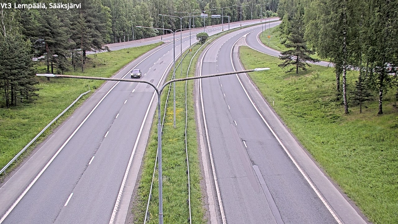 Kelikamerat Kuva Tie 3 Lempäälä, Sääksjärvi, Lempäälä, Pirkanmaa