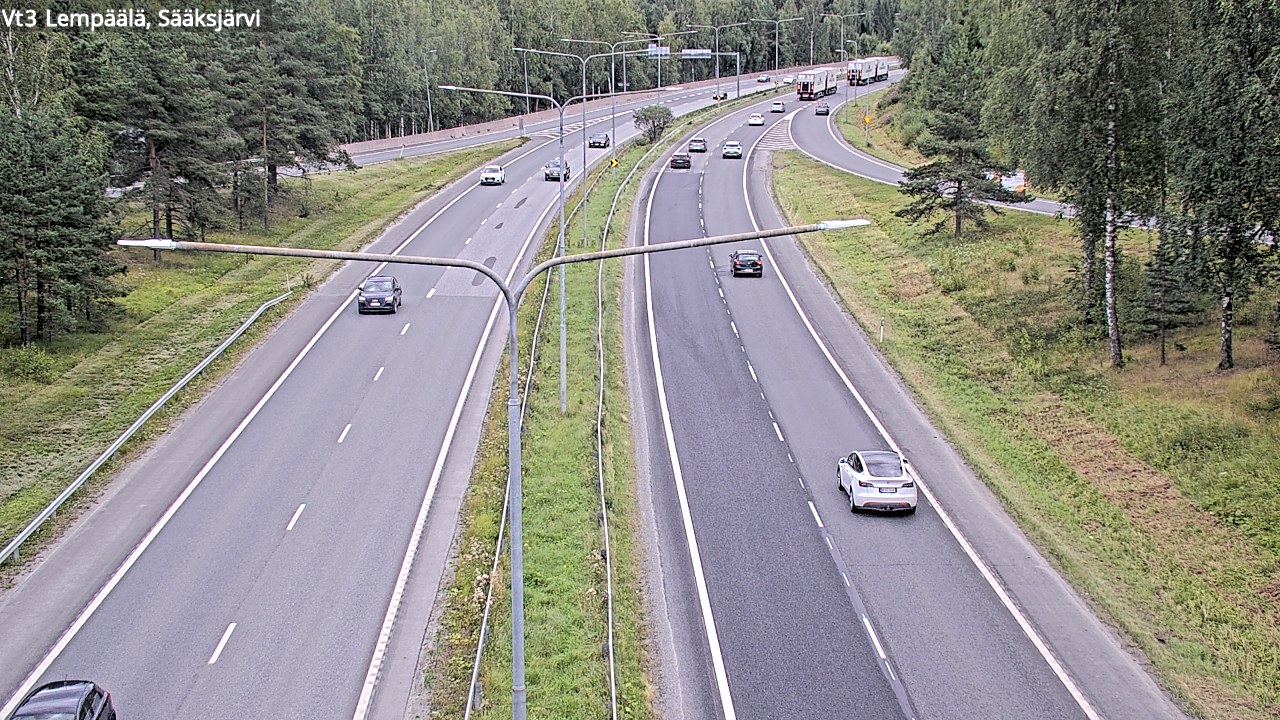Weather Camera Image Road 3 Lempäälä, Sääksjärvi, Lempäälä, Pirkanmaa