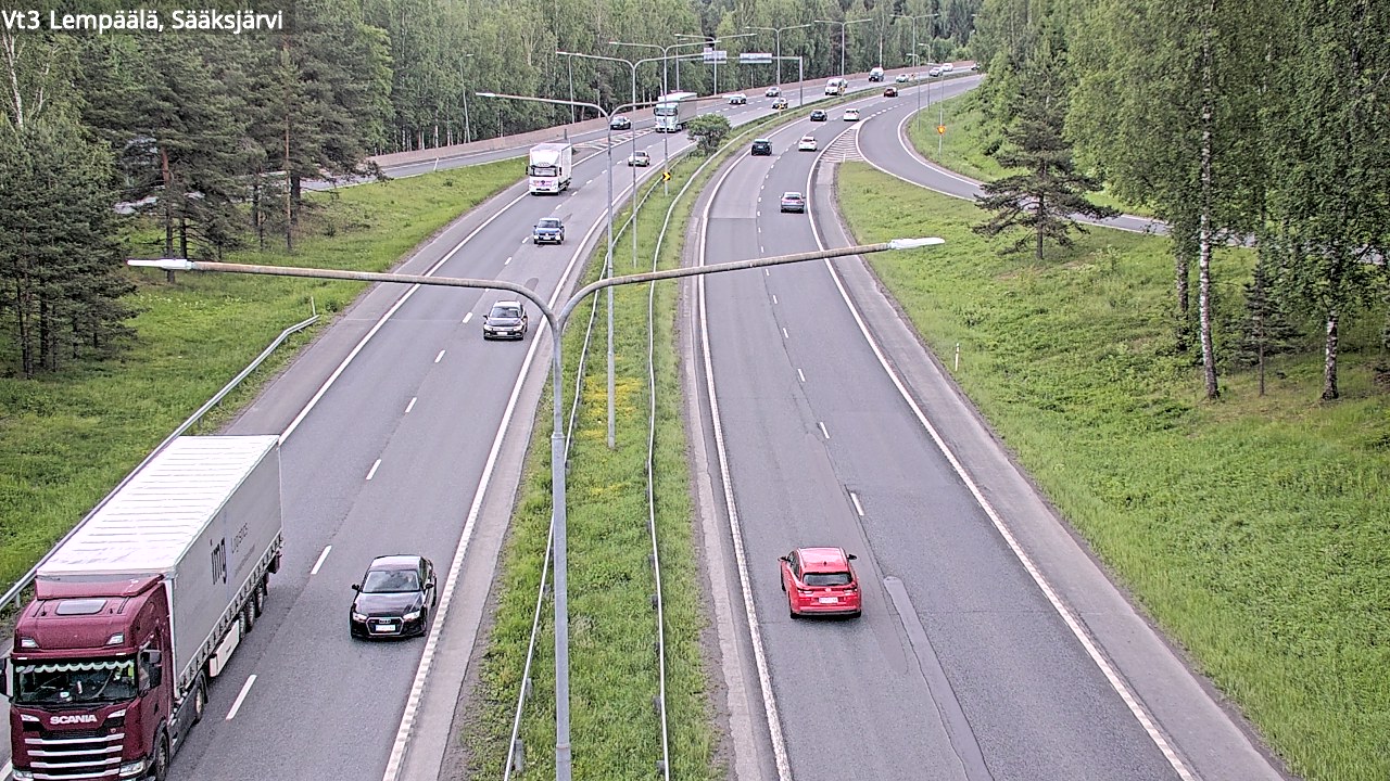 Kelikamerat Kuva Tie 3 Lempäälä, Sääksjärvi, Lempäälä, Pirkanmaa