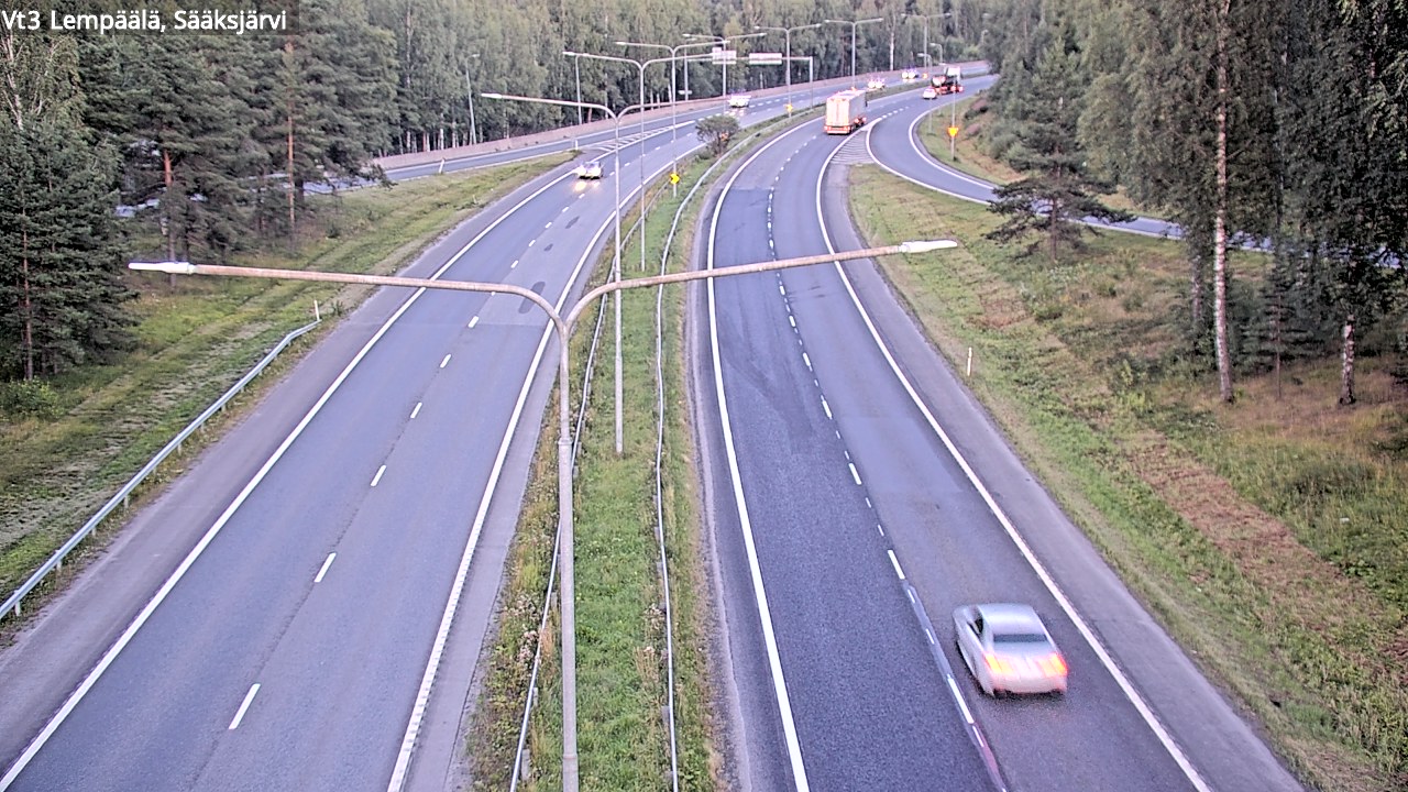 Weather Camera Image Road 3 Lempäälä, Sääksjärvi, Lempäälä, Pirkanmaa