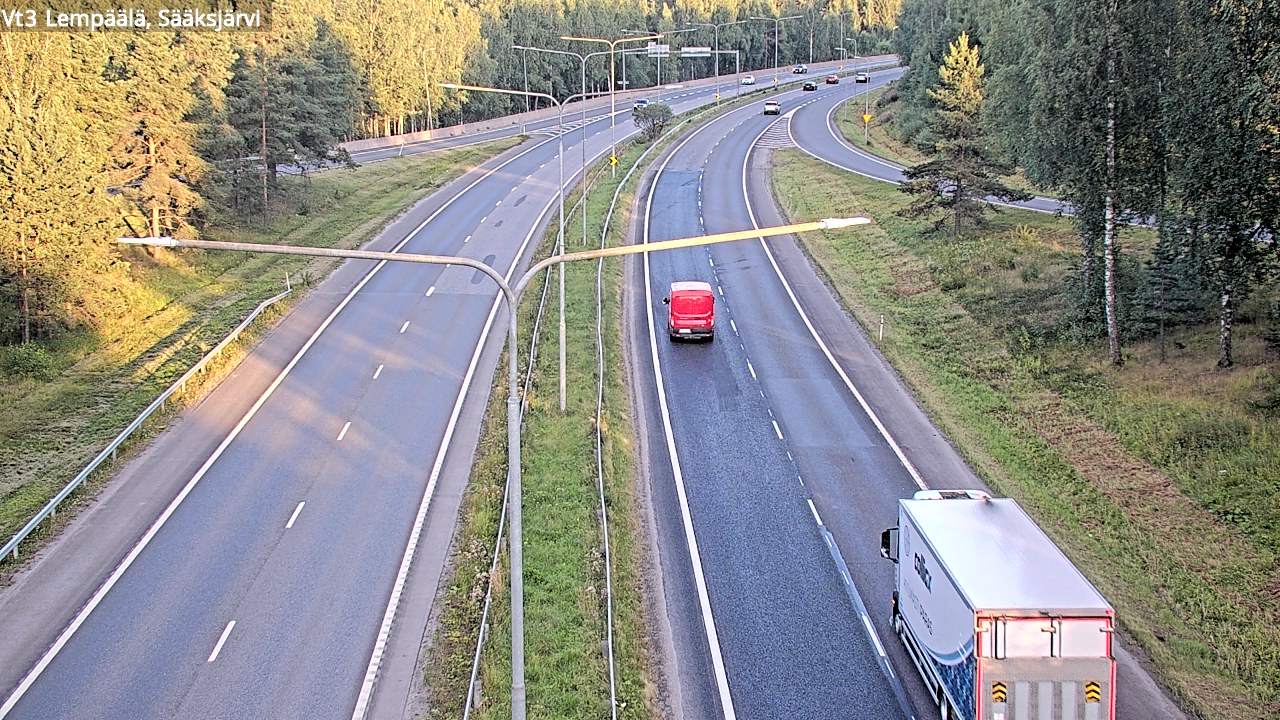 Weather Camera Image Road 3 Lempäälä, Sääksjärvi, Lempäälä, Pirkanmaa